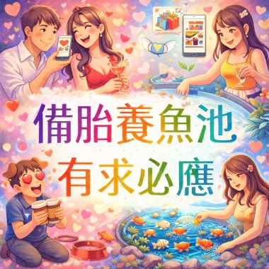 備胎養魚池・有求必應