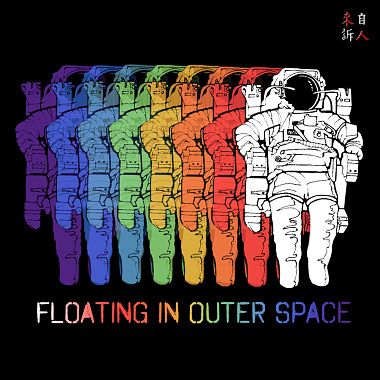 Floating In Outer Space