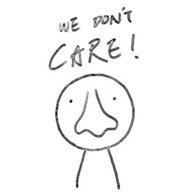 We Don't Care！