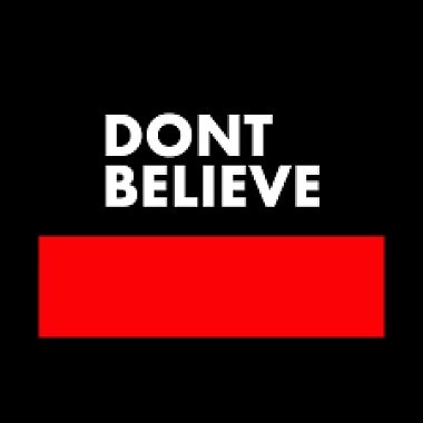 Don't Believe