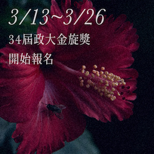 第 34 屆政大金旋獎【創作組】