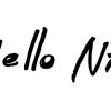 Hello Nico