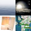 星星、海洋、天空