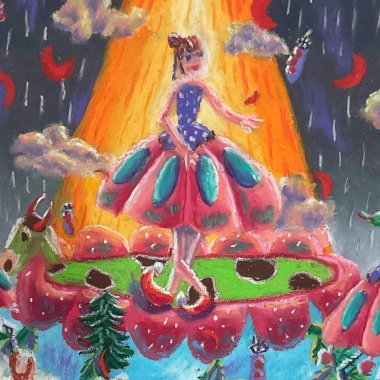 飄在雲上的少女