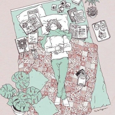 睡