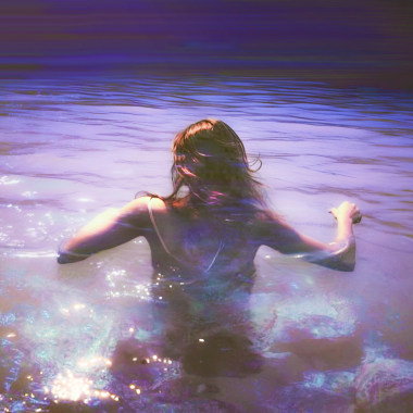 violet in the river