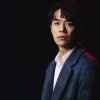 烟花如垂柳般绽放