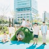 藍色窗簾 Blue Curtain