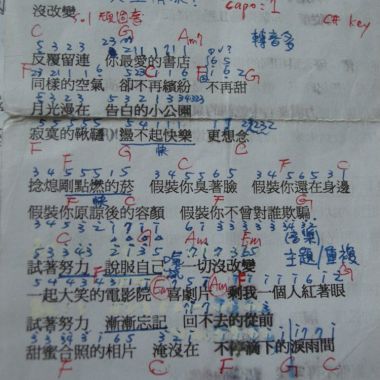 沒改變