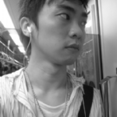 笑著說再見