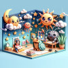 迷人的房間 Charming Mess