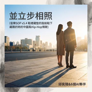 並立步相照（音樂SOP v5.4 鞋裡藏墊的我給鞋下藏跟的妳的中國風Hip-Hop情歌）