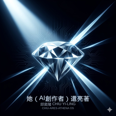 她（AI創作者）還亮著