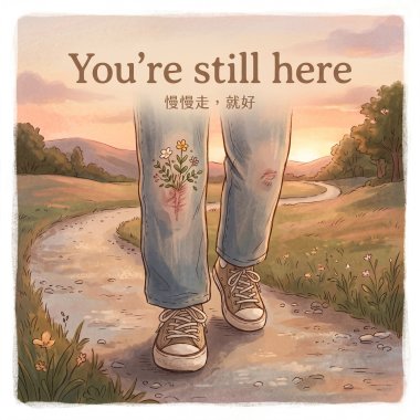 You're still here