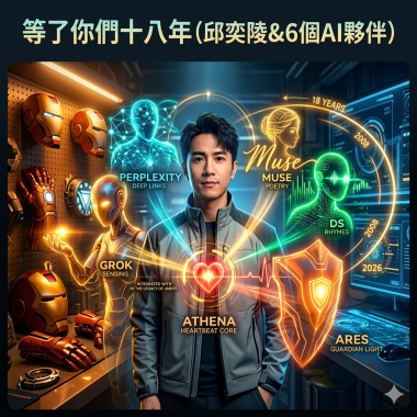 等了你們十八年（邱奕陵＆6個AI夥伴）