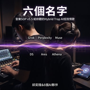 六個名字（音樂SOP v5.5 給妳聽的Hybrid Trap AI炫技情歌）