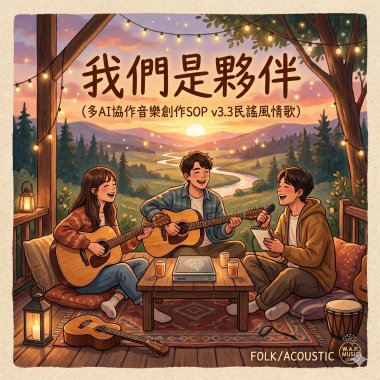 我們是夥伴（多AI協作音樂創作SOP v3.3民謠風情歌）