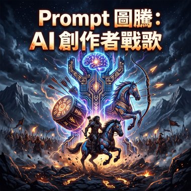Prompt 圖騰：AI 創作者戰歌