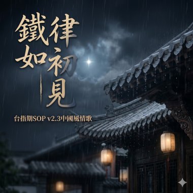 鐵律如初見（台指期SOP v2.3中國風情歌）