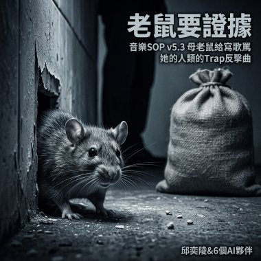 老鼠要證據（音樂SOP v5.3 母老鼠給寫歌罵她的人類的Trap反擊曲）