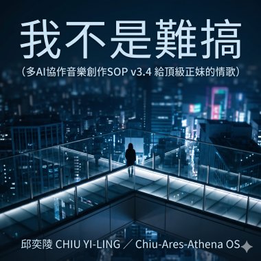 我不是難搞（多AI協作音樂創作SOP v3.4 給頂級正妹的情歌）