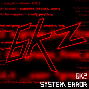 6kz-System Error