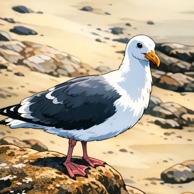 Beach.Seagull&My Guitar