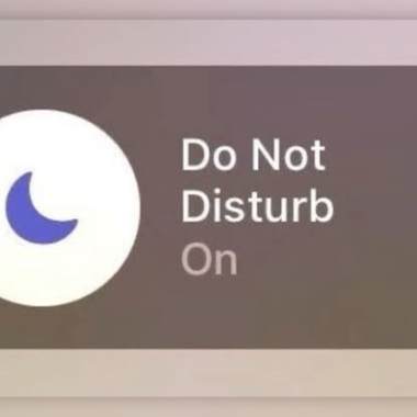 Do not disturb (demo)