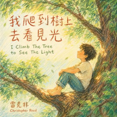 我爬到樹上去看見光