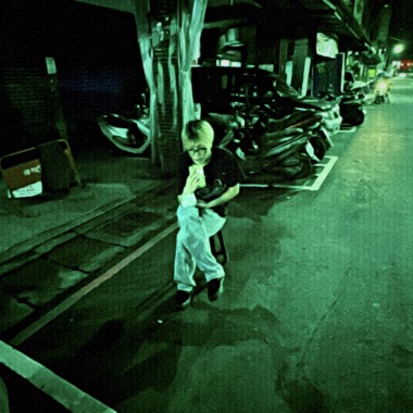跑