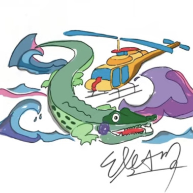 鱷魚直升機