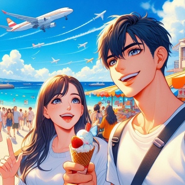 我在沖繩天氣晴