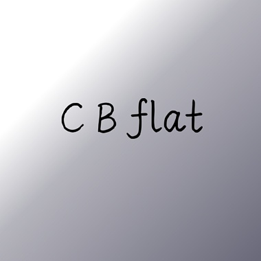 C B flat
