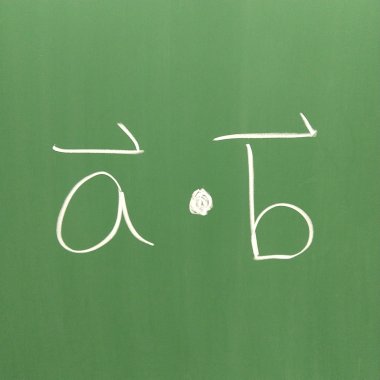 a向量 dot b向量