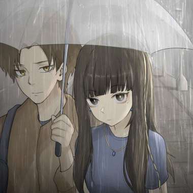 不是故意在雨天哭泣
