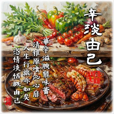 辛淡由己