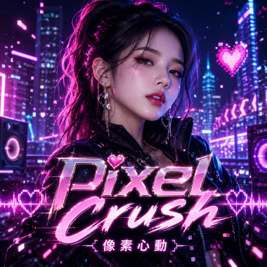 〈Pixel Crush（像素心動）〉| 閃進你的目光