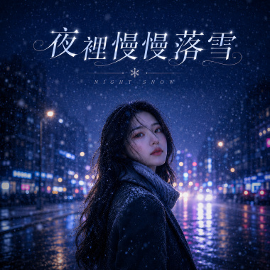 《夜裡慢慢落雪》| Snowfall in the Night