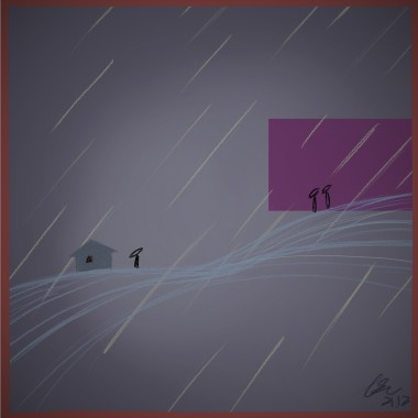 下雨天留客天留我不留