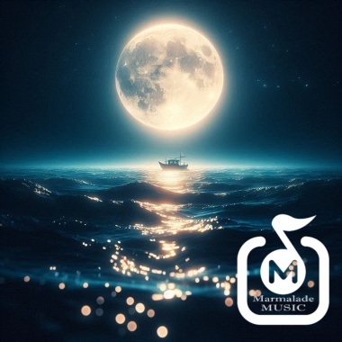 月光與海