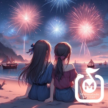 煙火下的妳
