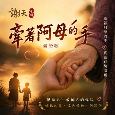 牽著阿母的手