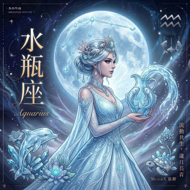 原創星座系列《 水瓶座 》| Aquarius