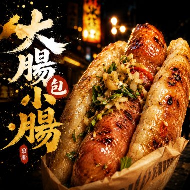 女鬼系列《大腸包小腸》|  Taiwanese Sausage in Sticky Rice