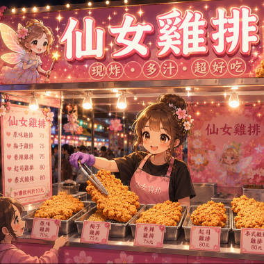 洗腦神曲《 仙女雞排 》| Fairy Chicken Cutlet