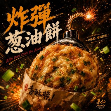 洗腦神曲《 炸彈蔥油餅 》| Bomb Scallion Pancake