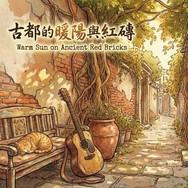 《古都的暖陽與紅磚》（Warm Sun on Ancient Red Bricks）