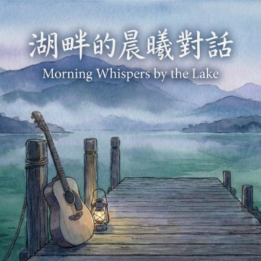 《湖畔的晨曦對話》 (Morning Whispers by the Lake)