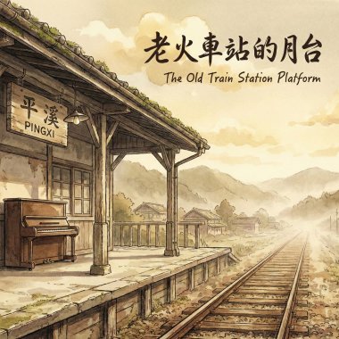 《老火車站的月台》（The Old Train Station Platform）