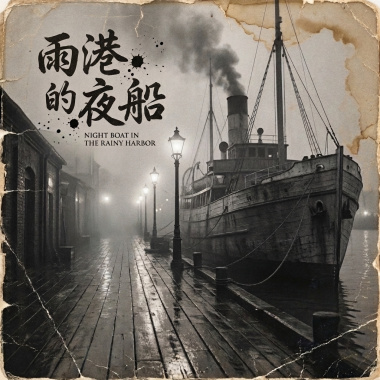 《雨港的夜船》（Night Boat in the Rainy Harbor）